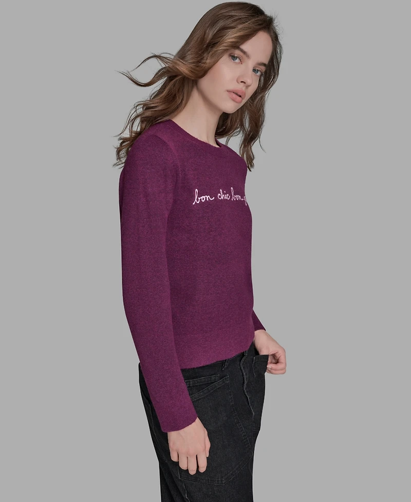 Bcbg Women's Bon Chic Genre Long Sleeve Sweater