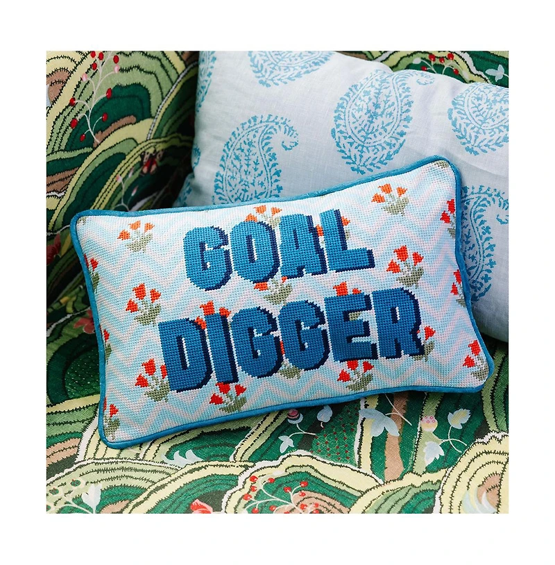 Furbish Needlepoint Pillow – Fall Collection