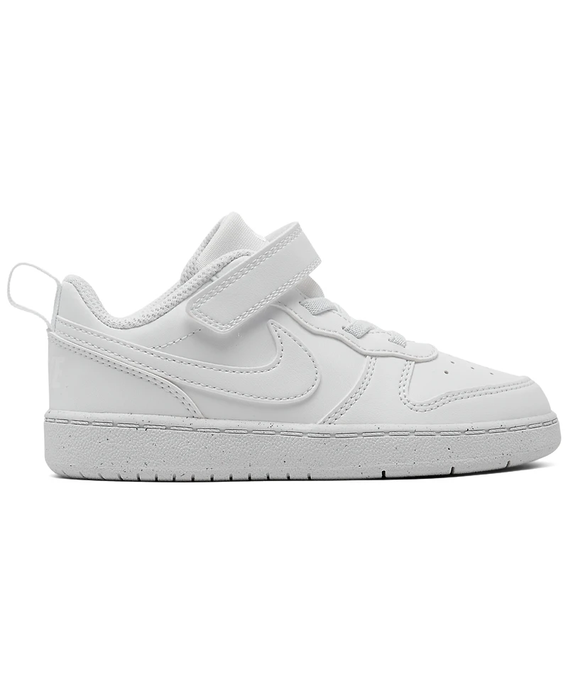 Nike Toddler Court Borough Low Recraft Adjustable Strap Casual Sneakers from Finish Line