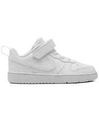 Nike Toddler Court Borough Low Recraft Adjustable Strap Casual Sneakers from Finish Line