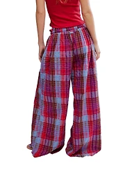 Free People Women's Find The Time Lounge Mid-Rise Pants