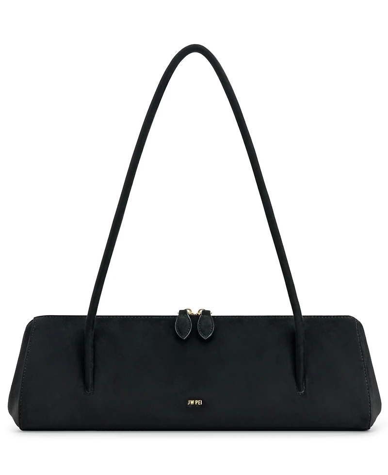 Nova Baguette Style Shoulder Bag - Brown