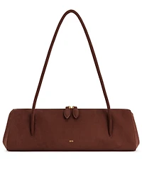 Nova Baguette Style Shoulder Bag - Brown