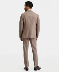 Ted By Ted Baker Mens Modern Fit Tan Suit Separates