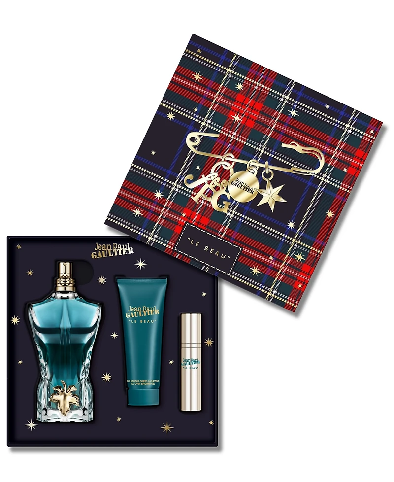 Jean Paul Gaultier 3-Pc. Men's Le Beau Fragrance Gift Set