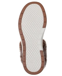Skechers Women's Slip-Ins Bobs Skip Cute Wave-Fur Fancies Casual Booties from Finish Line