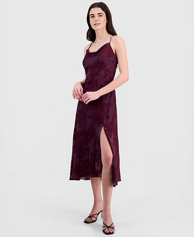 Astr the Label Gaia Cowl-Neck Slip Dress