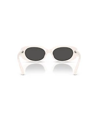 Coach Women's Oval Sunglasses, CBY84 HC8443D