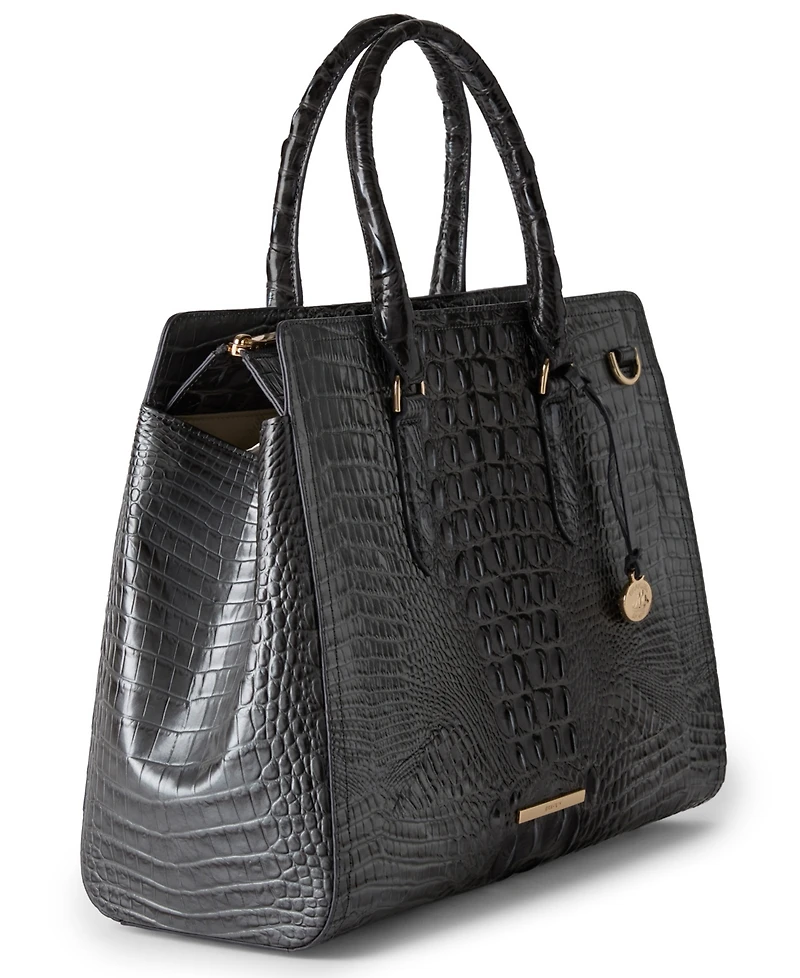 Brahmin Finley Carryall Satchel Bag