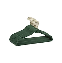 Trio Essentials 30PK Heavy Duty Velvet Hangers with Cascade Hook