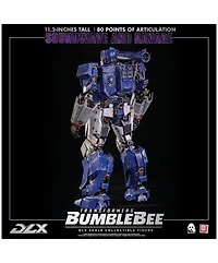 Transformers Soundwave and Ravage Collectible Figure Dlx Scale Collectible Figure | Transformers: Bumblebee | threezero