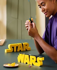 Lego Star Wars Brick-Built Star Wars Logo Building Set