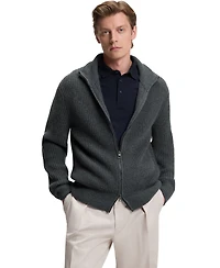 Boss by Hugo Men's Beckham x Wool Cashmere Zip-Up Cardigan