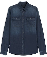 Boss by Hugo Men's Beckham x Blue Denim Shirt