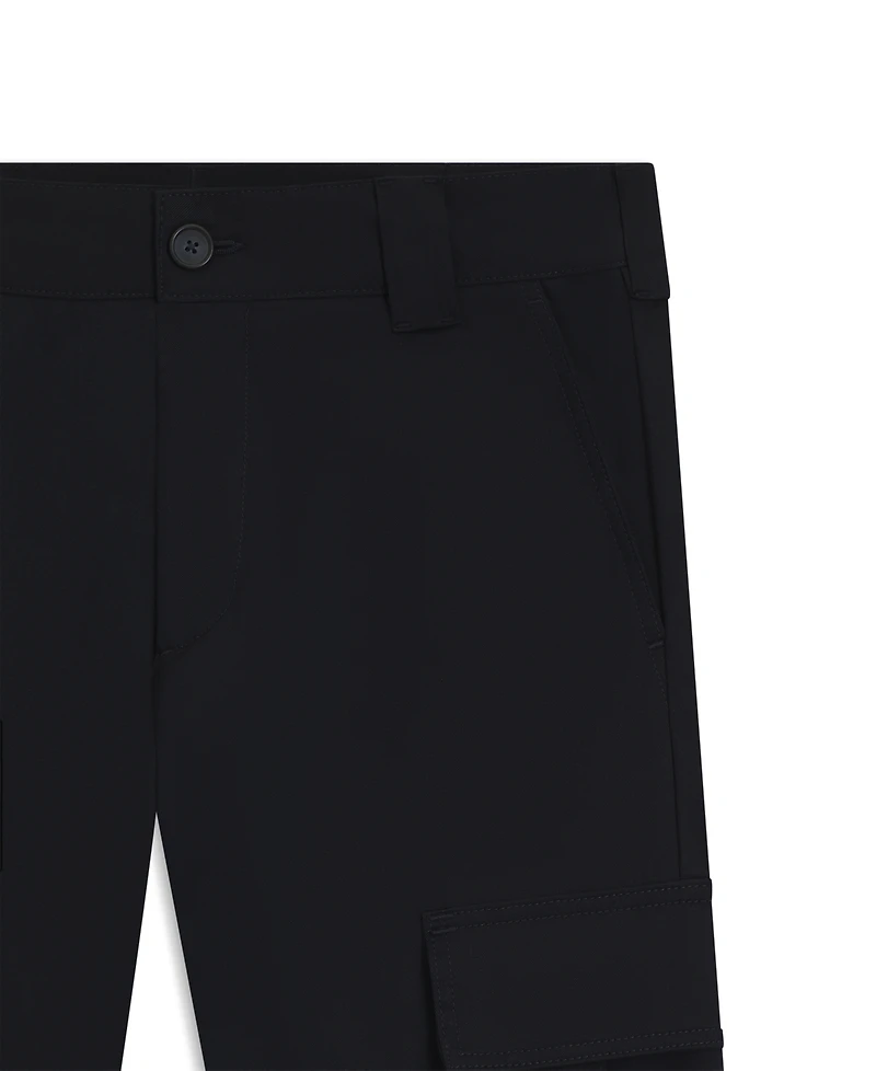 Boss by Hugo Men's Beckham x Micro-Patterned Cotton Cargo Pants