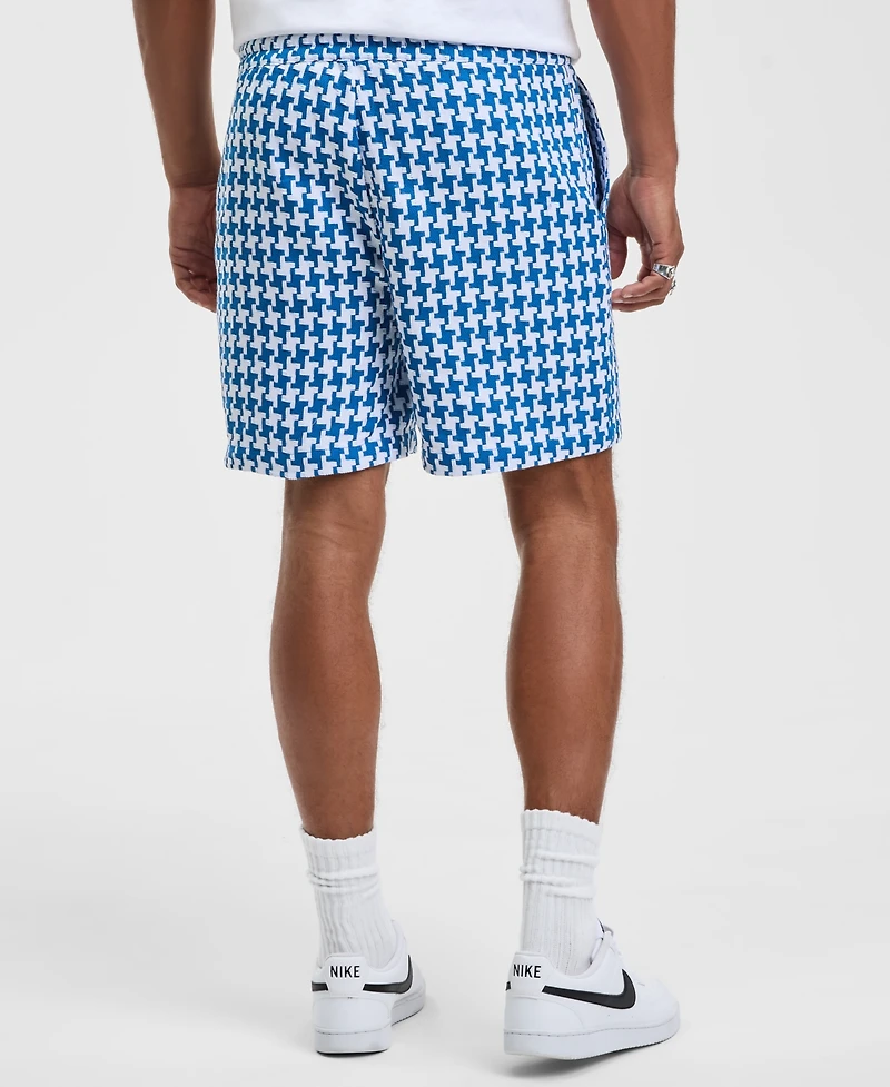 Mode of One Men's Relaxed-Fit Yarn-Dyed Shorts, Macy's Exclusive