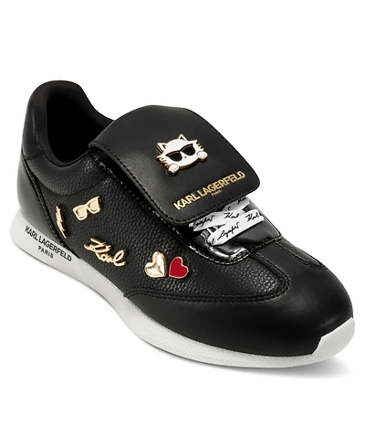 Karl Lagerfeld Paris Women's Minia Pins Lace-Up Sneakers