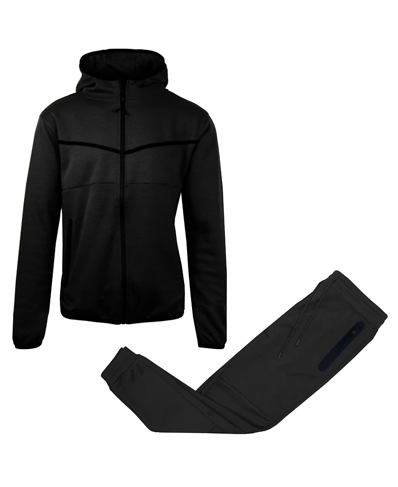 Galaxy By Harvic Men's 2-Piece Hoodie and Jogger Sweatpants Set