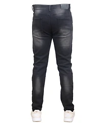 Blue Ice Men's Stretch Ripped Jeans