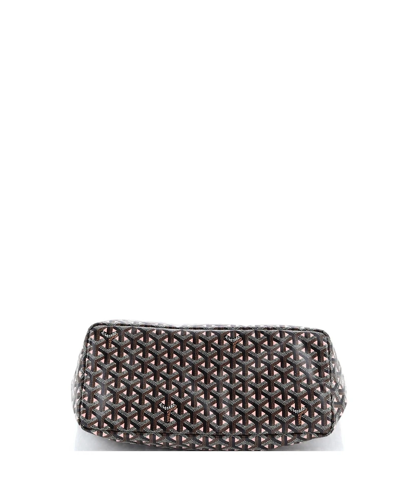 Pre-Owned Goyard Pm Saint Louis Tote Claire Voie Coated Canvas