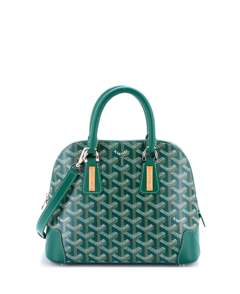 Pre-Owned Goyard Mini Vendome Bag Coated Canvas
