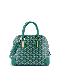 Pre-Owned Goyard Mini Vendome Bag Coated Canvas