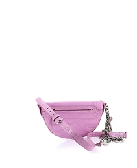 Pre-Owned Balenciaga Xxs Souvenir Belt Bag Embossed Leather