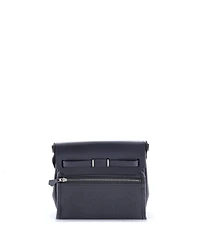Pre-Owned Hermes 20 Herbag Zip Toile and Leather