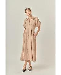 English Factory Women's Shirt Midi Dress