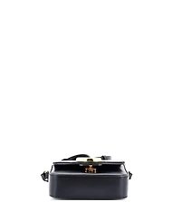 Pre-Owned Chloe Mini C Flap Bag Leather
