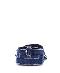 Pre-Owned Chloe Small Marcie Crossbody Bag Denim