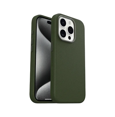 OtterBox Symmetry Cactus Leather Case for Apple iPhone 15 Pro