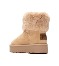 Xti Women's Comfort Ankle Suede Booties By
