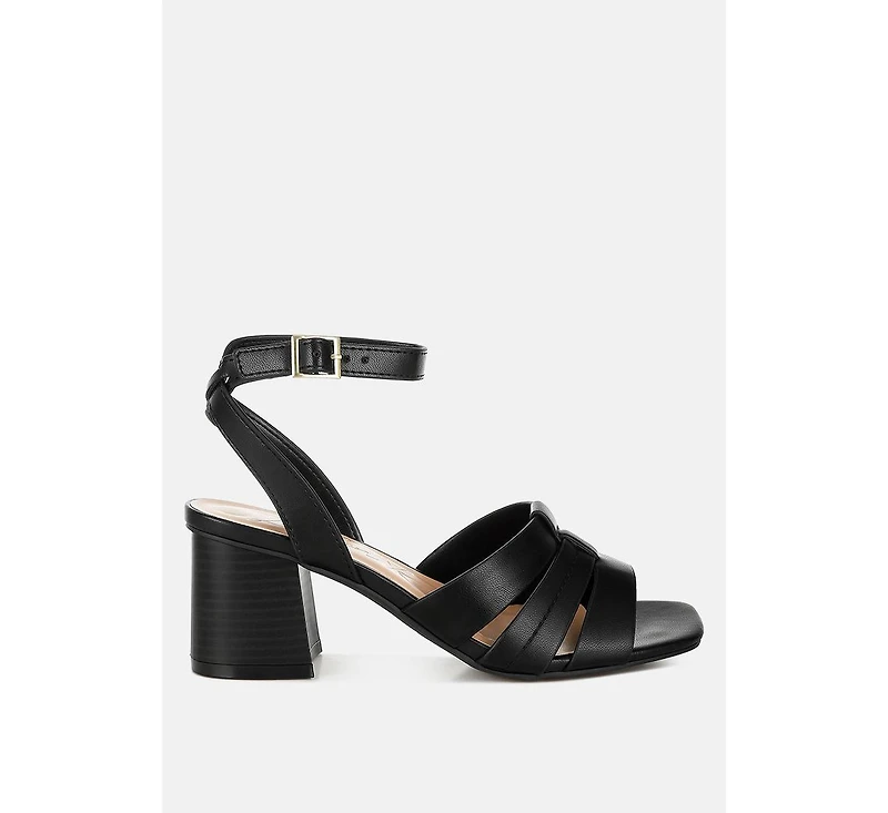 London Rag Signora Pin Buckle Ankle Strap Sandals Women