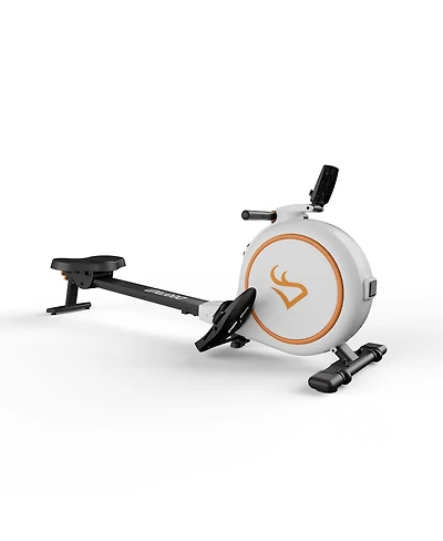 DeerRun Adjustable 32-Level Magnetic Resistance Long Slide Rail Smart Rowing Machine with PitPat App