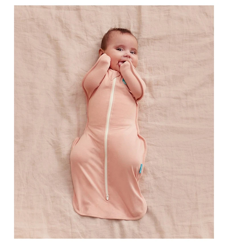 Love To Dream Swaddle Up Sleep Sack - Lite 0.2 Tog Soft Blue Small (8-13lbs)