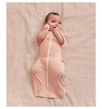 Love To Dream Swaddle Up Sleep Sack - Lite 0.2 Tog Soft Blue Small (8-13lbs)
