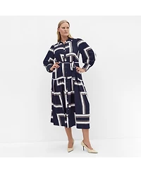 City Chic Women's Kinsley Print Maxi Dress