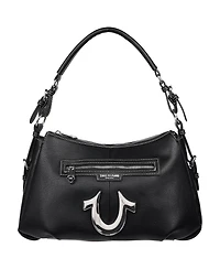 True Religion Zip Chain Soft Satchel