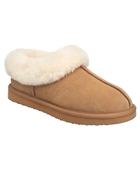 French Connection Women's Fur Closed Slipper