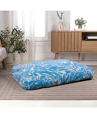 MabelDesigner Modern Ultra Soft Reversible Plush Rectangular Pet Bed with Washable Cover