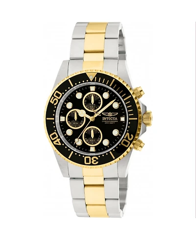 Invicta Men's Pro Diver Quartz Chronograph Black Dial Watch