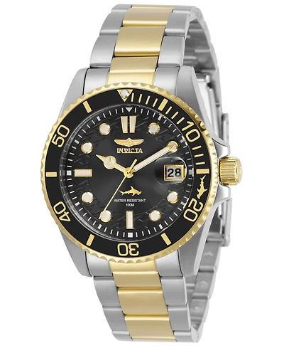 Invicta Women's 30483 Pro Diver Quartz 3 Hand Black Dial Watch