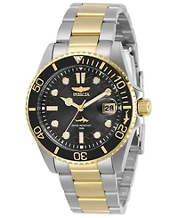 Invicta Women's 30483 Pro Diver Quartz 3 Hand Black Dial Watch