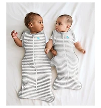 Love To Dream Baby Transition Bag Sleep Sack - Original 1.0 Tog White Large (19-24lbs)