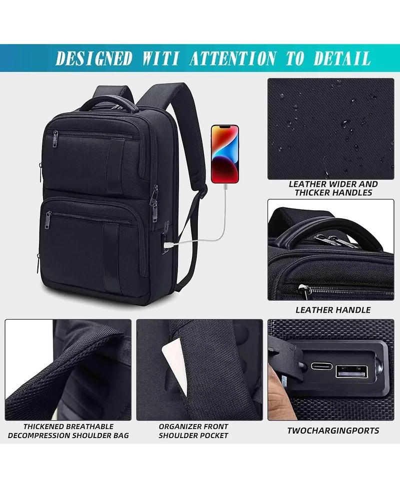 15.6 Inch Waterproof Laptop Backpack