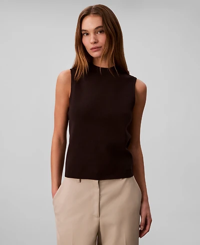 Calvin Klein Women's Slim Fit Sleeveless Top