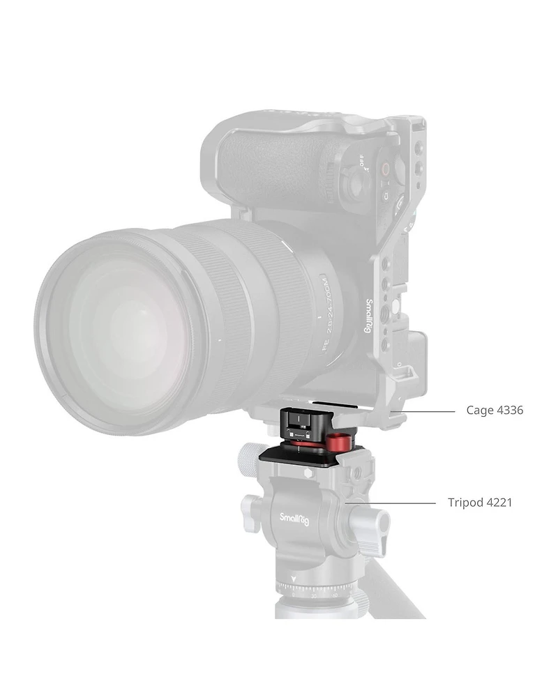 SmallRig Nato Clamp to Arca-Type Quick Release Plate