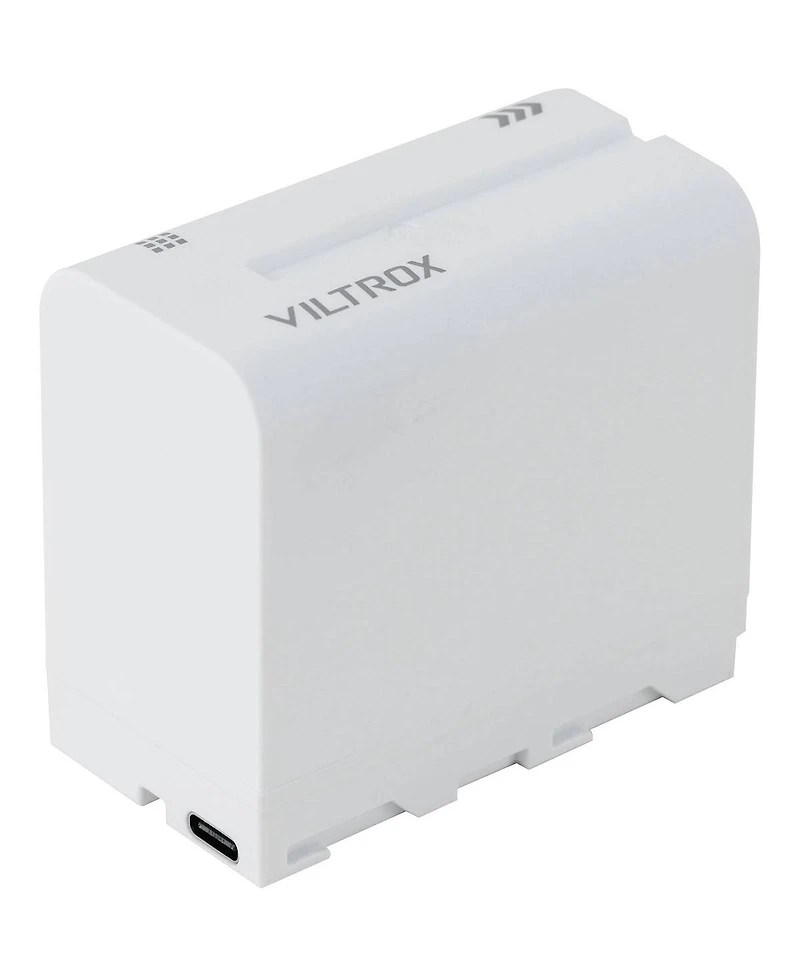 Viltrox L-Series Np-F970 48.84Wh 7.4V 6600mAh Lithium-Ion Battery, White