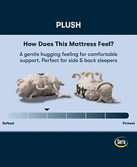 Serta Perfect Sleeper Osiria Rose 13" Plush Tight Top Mattress, Full